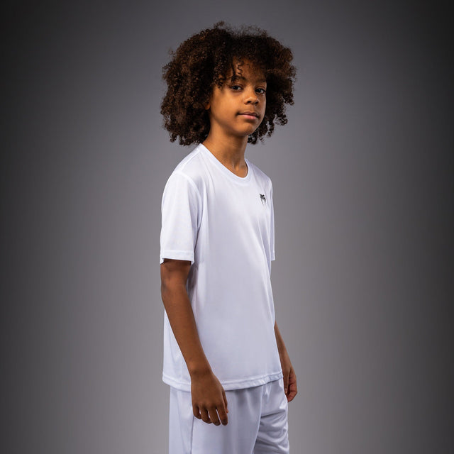 Venum T-Shirt Lineup Kids Short Sleeve – White/Black