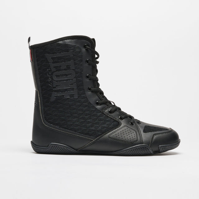 Leone Boxing Shoes Professional - Black