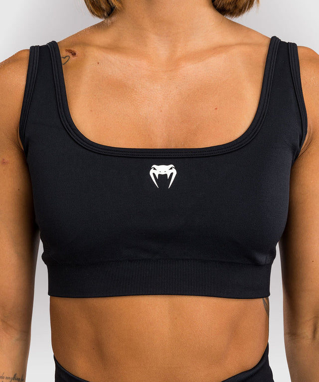 Venum Sculpt Long Sports Bra - Black/White