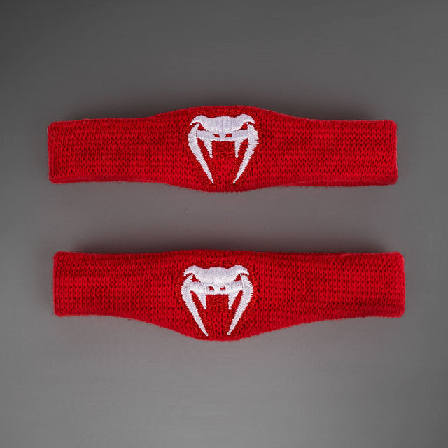 Venum Biceps Sleeves Lineup – Red/White