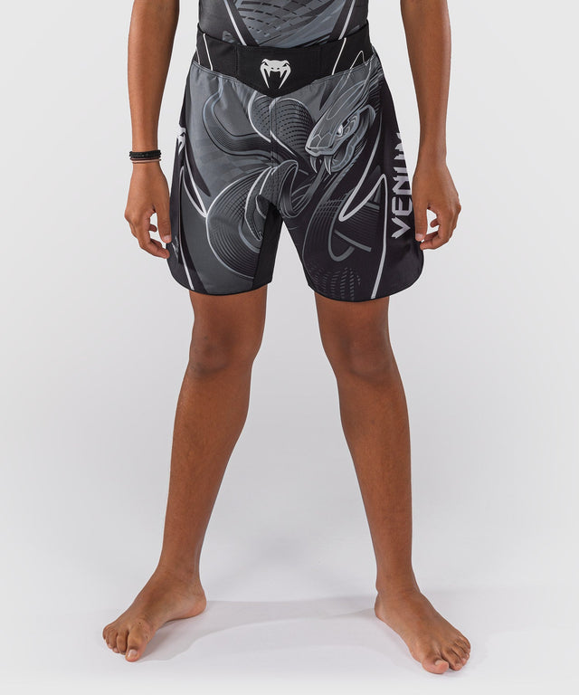 Spodenki MMA Venum Crimson Viper 2.0 – Czarne/Szare (dziecięce)