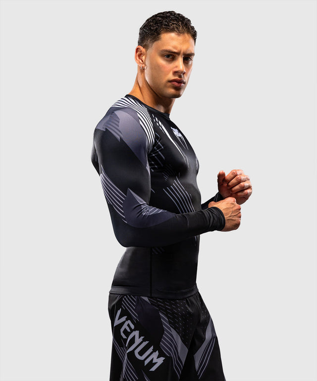 Rashguard Venum No-Gi 6.0 Maniche Lunghe – Nero/Bianco