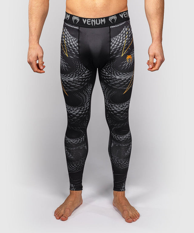 Venum Compression Shorts & Spats Matupa – Black/Grey/Gold