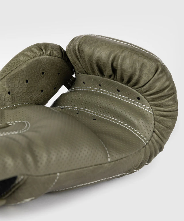 Venum Boxing Gloves Impact Evo Scales - Army Green