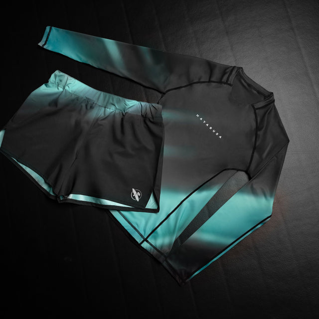 Hayabusa Rashguard Apex Nova Long Sleeves Women's – Turquoise