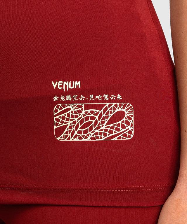 Venum Women's Tank Top Serpenti - Burgundy