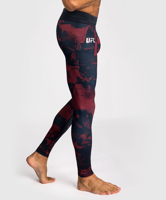 Venum UFC Compression Shorts Zenith – Navy Blue/Burgundy/Silver