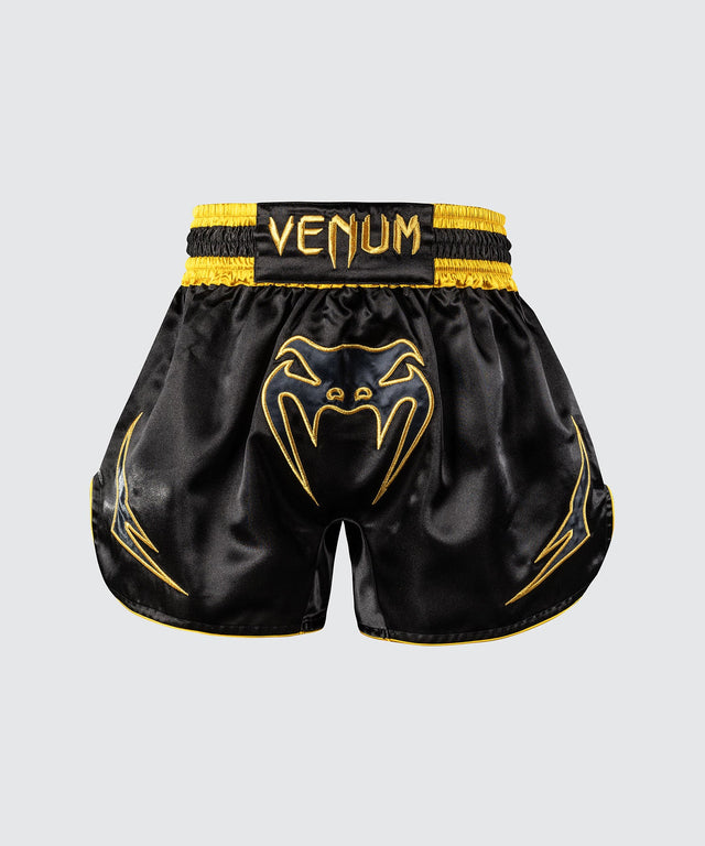 Venum Muay Thai Shorts Bangkok Fury – Black/Gold
