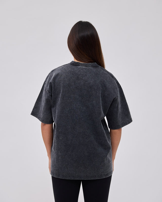 Caged Classic T-shirt - Washed Black