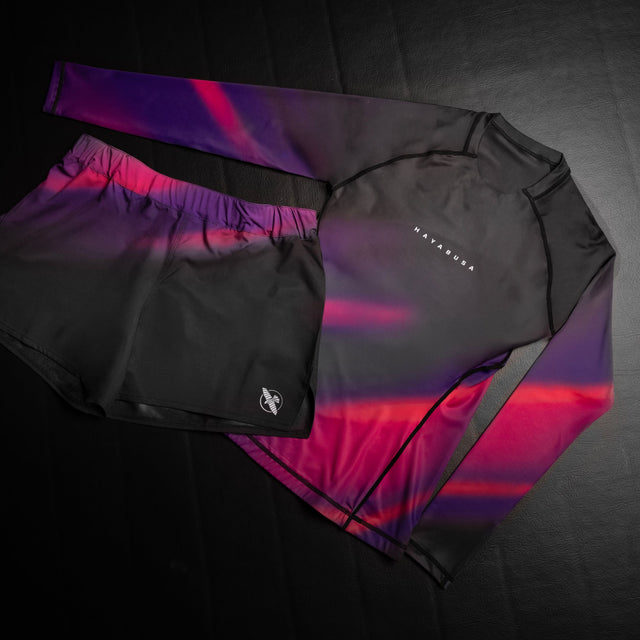 Hayabusa MMA Shorts Apex Nova Lightweight Dames - Paars
