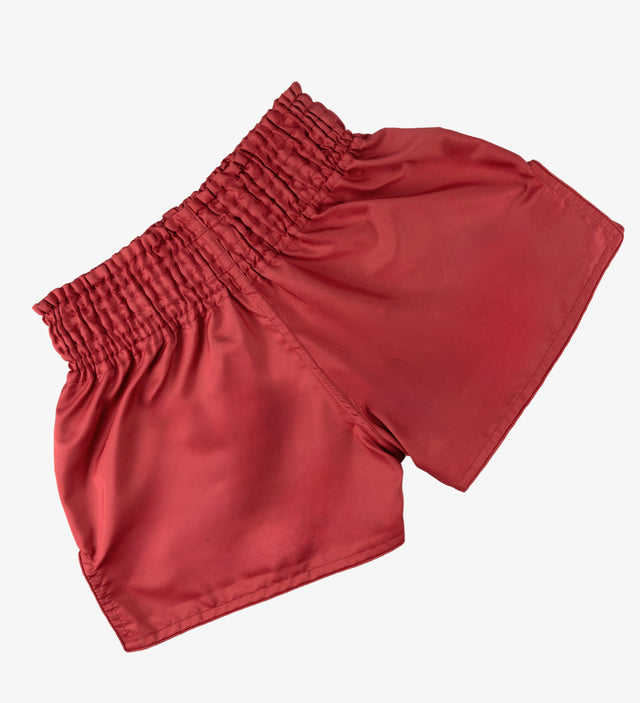 Caged Classic Muay Thai Shorts - Red