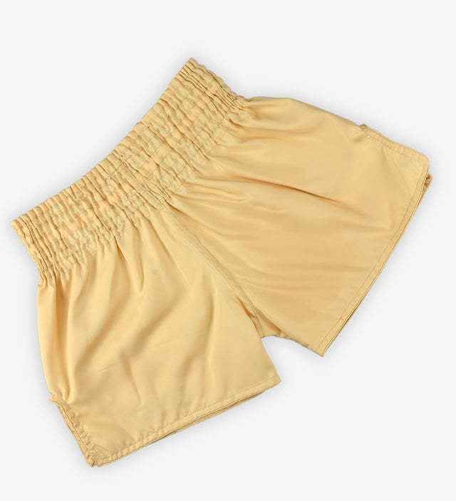 Caged Muay Thai Shorts Classic - Peach