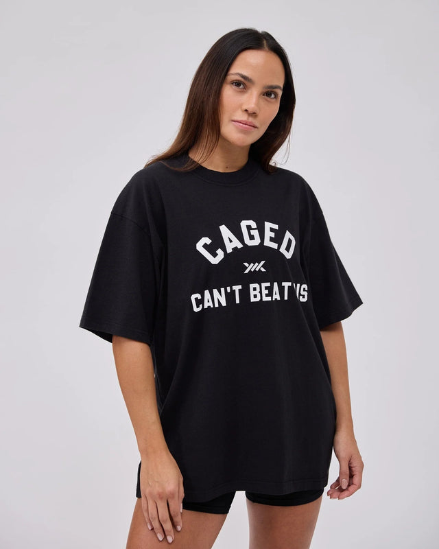Caged Club T-shirt - Black
