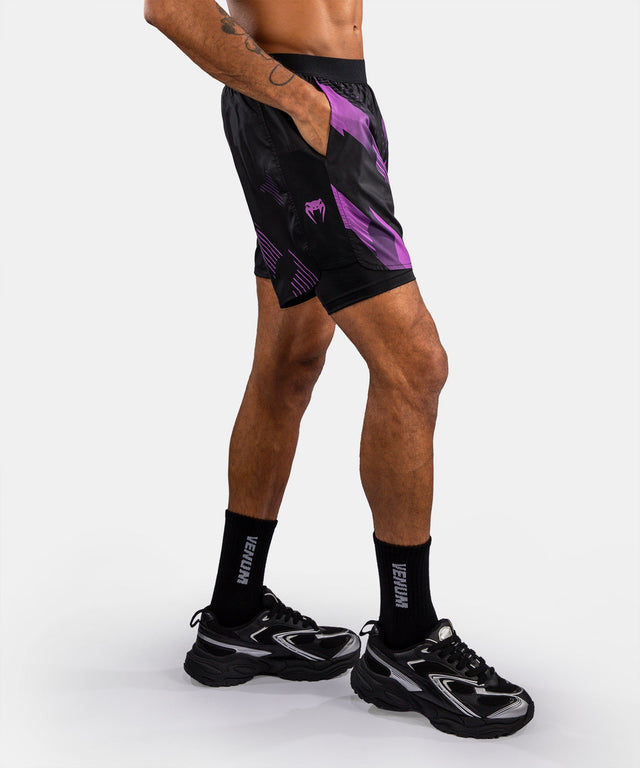Venum Compression Shorts No-Gi 6.0 – Black/Purple
