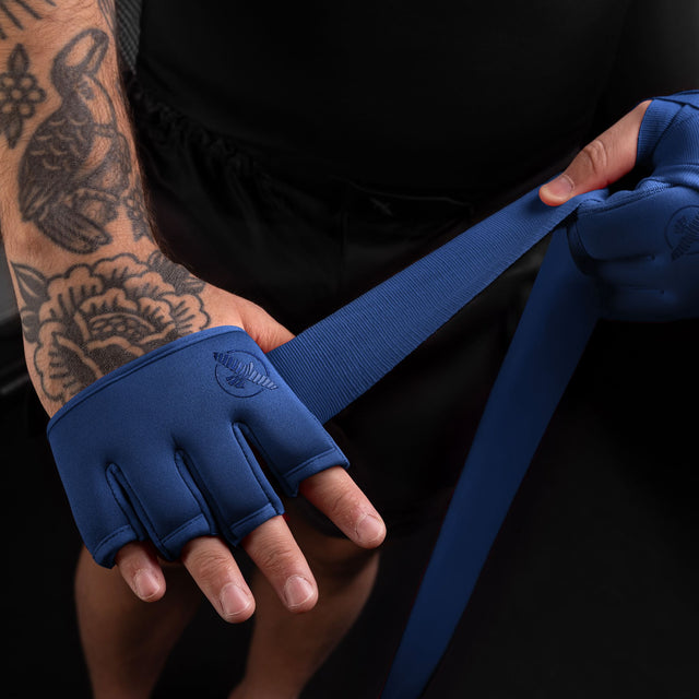 Hayabusa Hand Wraps Knuckle Guard – Blue