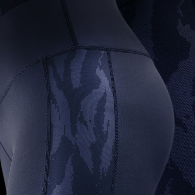 Pantaloni scurți de compresie Hayabusa Apex Vantage – Femei – Albastru