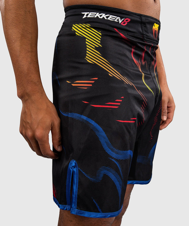 Venum MMA Shorts x TEKKEN 8 Yoshimitsu – Black/Orange