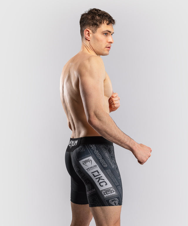 Venum Compression Shorts Karate Combat – Black/Grey