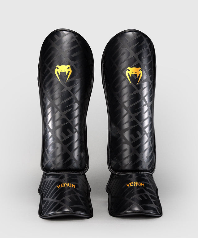 Venum Contender 1.5 XT 3D Shin Guards – Black/Gold