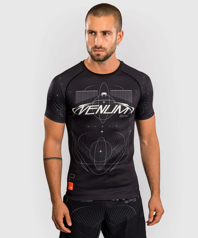 Venum Rashguard Short Sleeve Eclipse - Black