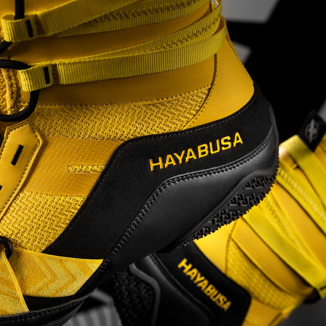Hayabusa Strike Boxing Shoes - Yellow/Black