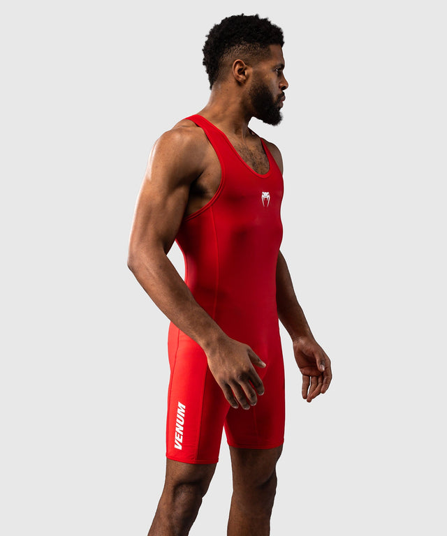 Venum Challenger Wrestling Singlet – Red