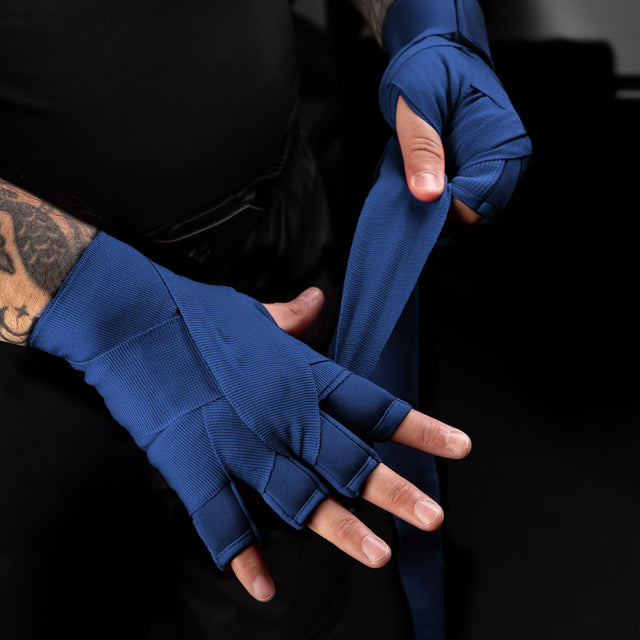 Hayabusa Hand Wraps Knuckle Guard – Blue