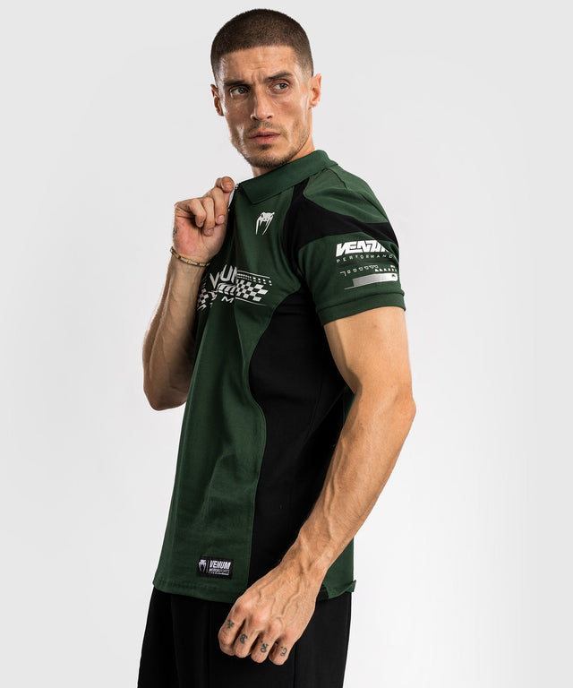 Venum Motorsport Polo - Deep Green