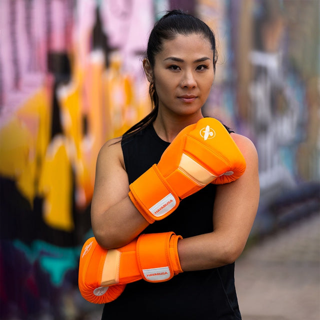 Hayabusa Boxing Gloves T3 Neon - Orange
