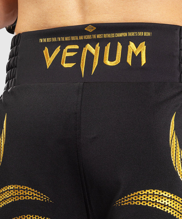 Venum x Mike Tyson Tiger Boxing shorts – Black/Gold