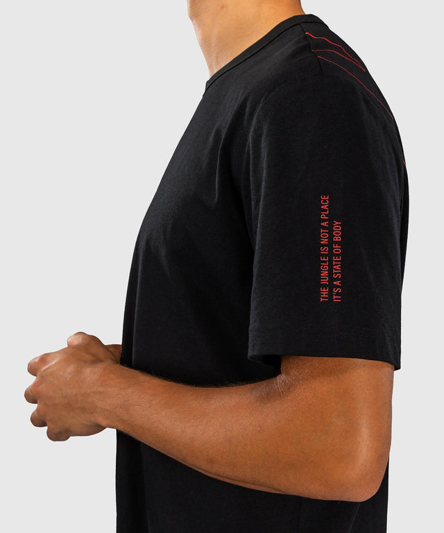 Venum T-Shirt Amazonia Reborn - Zwart/Rood