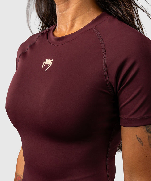 Venum Rashguard Talisman Short Sleeves – Plum