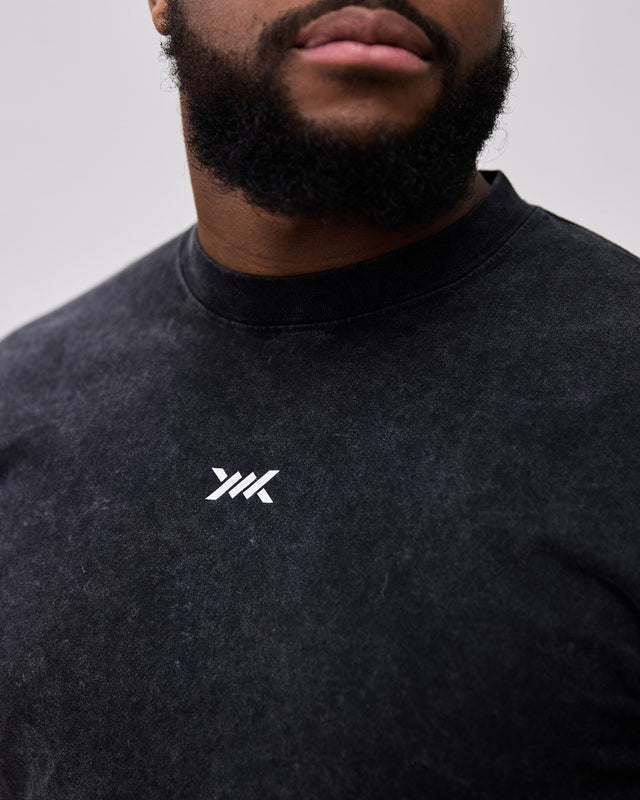 Caged Classic T-Shirt - Washed Black