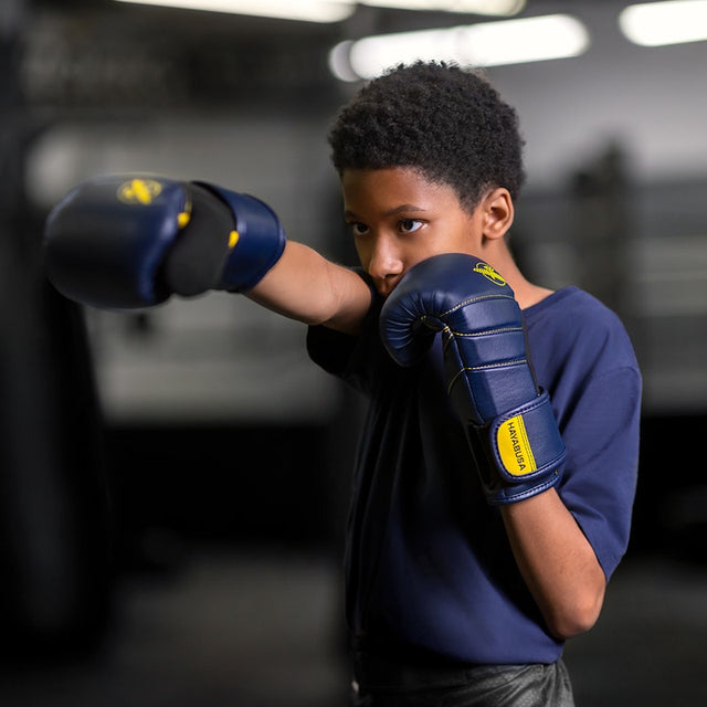 Hayabusa Boxing gloves T3 Kids – Blue/Yellow