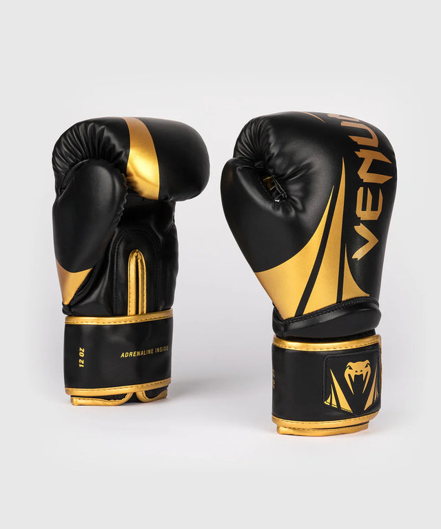 Venum Challenger 2.5 Boxing Gloves - Black/Gold