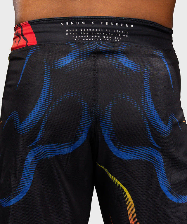 Venum MMA Shorts x TEKKEN 8 Yoshimitsu – Black/Orange