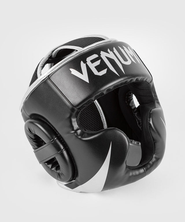 Venum Challenger Head Guard – Black/Silver