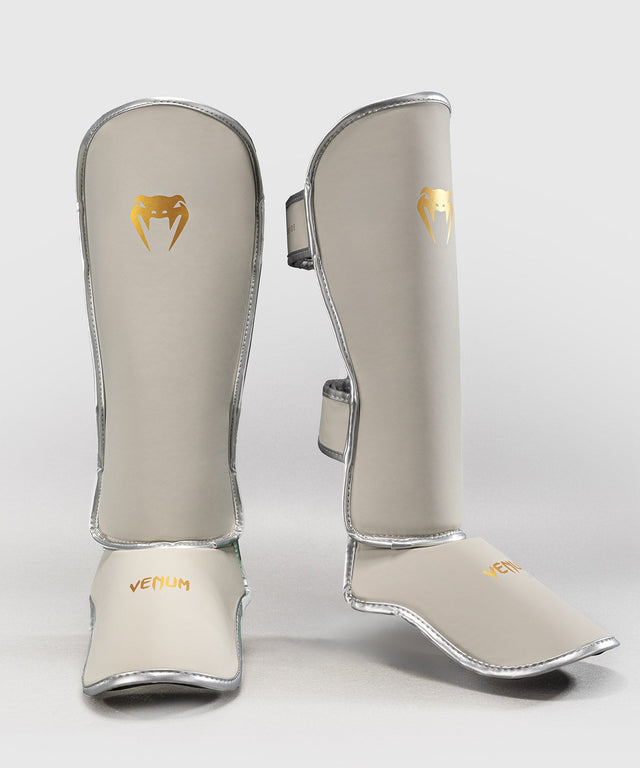 Venum Scheenbeschermers Contender 1.5 - Ivoor/Goud
