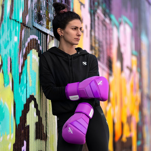 Hayabusa Boxing Gloves T3 Neon - Purple