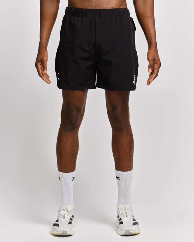 Caged 2-in-1 Running Shorts Stride - Black