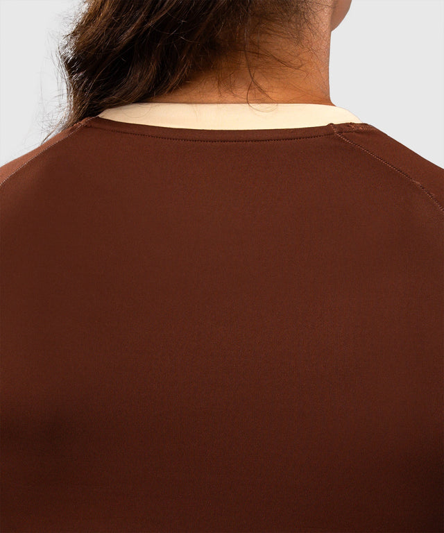 Rashguard Venum Viper Dlouhý Rukáv Dámské – Hnědé