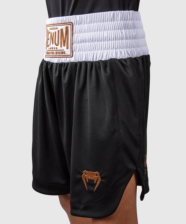 Venum Boxing Shorts Classic Kids – Black/Gold