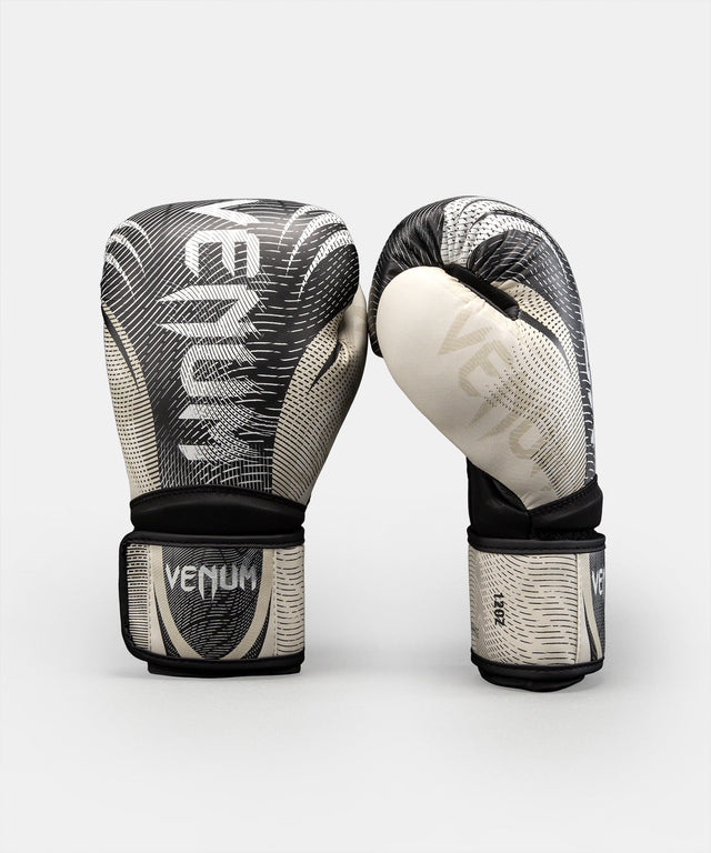 Venum Galactic 3.0 Boxing Gloves – Off-white/Black