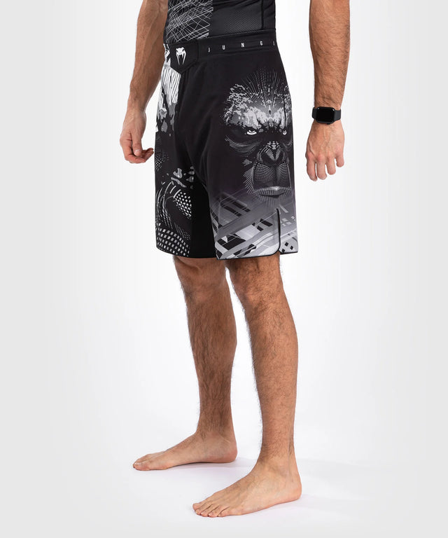 Venum MMA Shorts Gorilla Jungle - Black/White