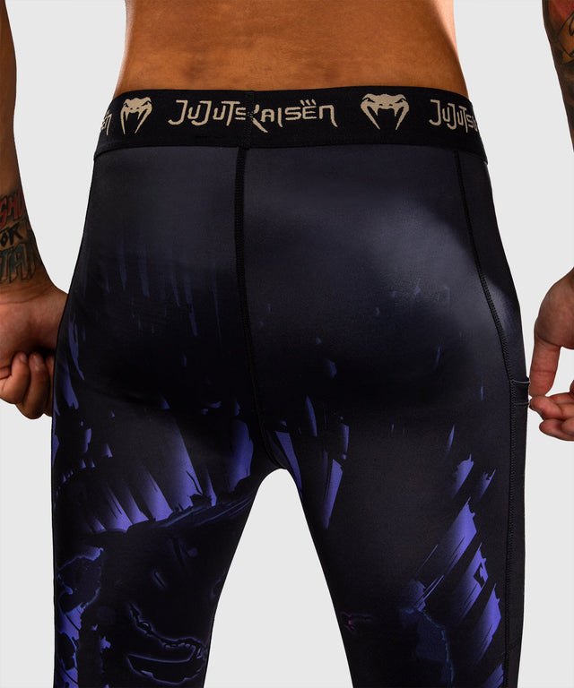 Pantaloncini a compressione Venum x Jujutsu Kaisen Gojo – Viola