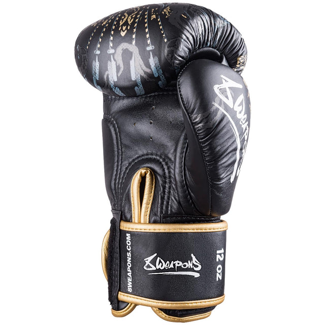 8 WEAPONS Boxing gloves Three Elephants 2.0 – Black/Gold