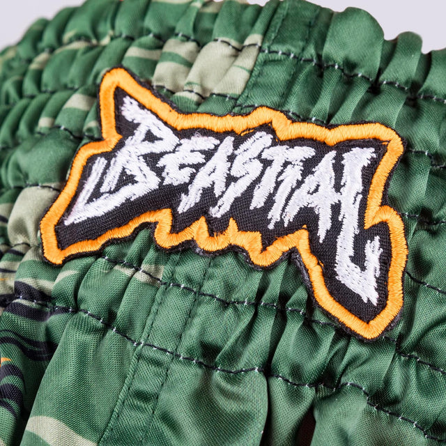 8 WEAPONS Muay Thai Shorts Beastial Viper – Khaki
