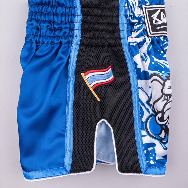 8 WEAPONS Muay Thai Shorts Jipe – Blue