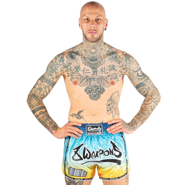 8 WEAPONS Muay Thai Shorts Vivo – Sunrise