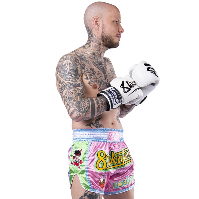 8 WEAPONS Muay Thai Shorts Yummy – Pink